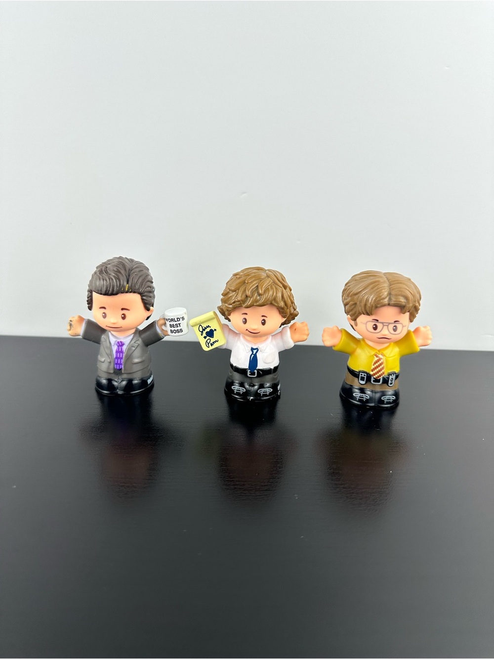 Fisher Price Little People Office Figurines Dwight Jim Michael